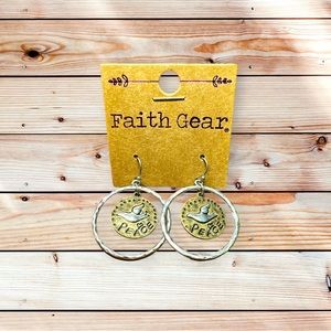 Peace earrings